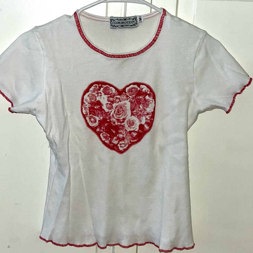 Vintage Y2k COMMOTION top